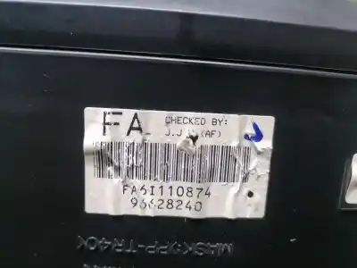Peça sobressalente para automóvel em segunda mão quadrante por chevrolet captiva 2.0 vcdi lt referências oem iam 96628240  96628240