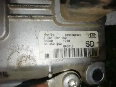Pezzo di ricambio per auto di seconda mano centralina motore per opel corsa c club riferimenti oem iam 55350552  0261207962