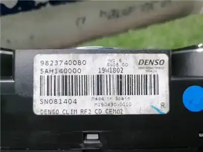 Автозапчасти б/у климат-контроль за citroen c-elysée 1.5 shine [1.5 ltr. - 75 kw blue-hdi fap] ссылки oem iam 9823740080  9823740080