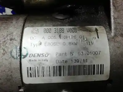 Peça sobressalente para automóvel em segunda mão motor de arranque por smart coupe edition bluemotion referências oem iam 63101007  63101007