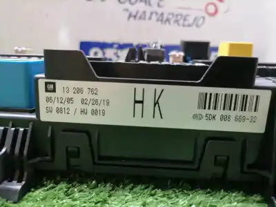 Автозапчасти б/у блок реле/предохранителей за opel astra gtc cosmo ссылки oem iam 5dk00866932  13206762