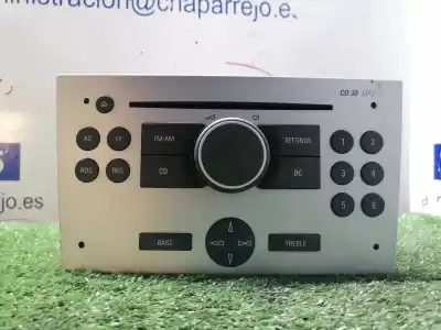 Second-hand car spare part audio system / radio cd for opel corsa c blue line oem iam references 13167830