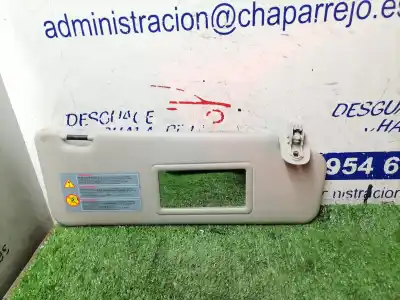 Peça sobressalente para automóvel em segunda mão para-sol direito por dacia duster ambiance 4x2 referências oem iam 