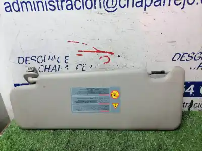 Second-hand car spare part right sunshade for dacia duster ambiance 4x2 oem iam references   