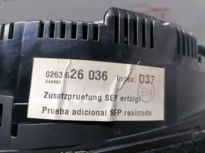 Peça sobressalente para automóvel em segunda mão quadrante por audi a4 berlina (8e) 2.0 fsi referências oem iam 0263626036  8e0920900