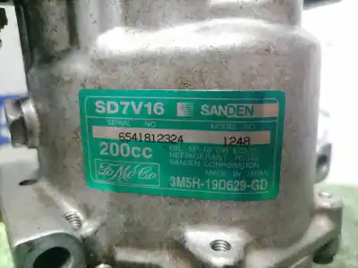 Second-hand car spare part air conditioning compressor for ford focus c-max (cap) ambiente (d) oem iam references 3m5h19d629gd  3m5h19d629gd