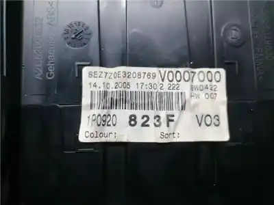 Peça sobressalente para automóvel em segunda mão quadrante por seat leon 2.0 tdi referências oem iam 1p0920823f  1p0920823f