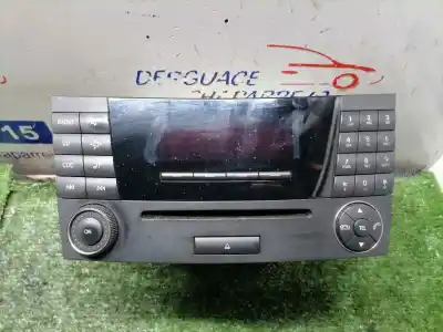 Автозапчастина б/у аудіо система / радіо cd для mercedes clase e (w211) berlina e 280 cdi (211.020) посилання на oem iam a2118702889