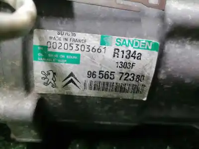 Second-hand car spare part air conditioning compressor for citroen c6 básico oem iam references 9656572380  9656572380