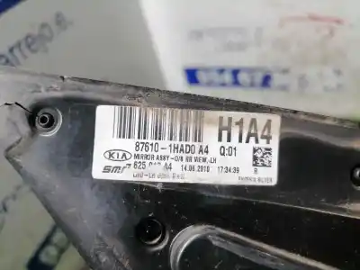 Second-hand car spare part left rearview mirror for kia cee´d concept oem iam references 876101had0  876101had0