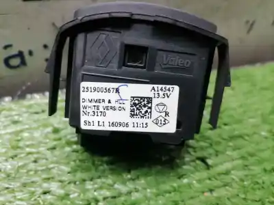 Автозапчастина б/у управління світлом для renault captur dynamique посилання на oem iam 251900567r  251900567r