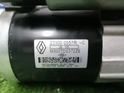Second-hand car spare part starter motor for renault captur dynamique oem iam references m000td0372ze  233000557r