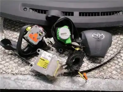 Peça sobressalente para automóvel em segunda mão kit airbag por toyota auris 1.4 turbodiesel cat referências oem iam   