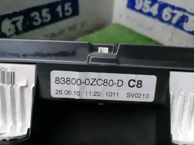 Peça sobressalente para automóvel em segunda mão quadrante por toyota auris luna+ referências oem iam 838000zc80d  838000zc80d