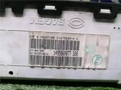 Second-hand car spare part gps navigation system for citroen c8 2.0 hdi fap oem iam references 1495869077  1495869077