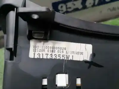 Pezzo di ricambio per auto di seconda mano pannello degli strumenti per opel corsa c corsavan riferimenti oem iam 13173355wj  13173355wj