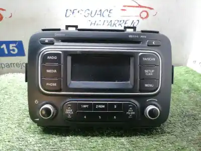 Peça sobressalente para automóvel em segunda mão sistema de áudio / rádio cd por kia carens ( ) basic referências oem iam 96170a4610ca