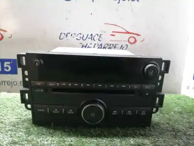 Peça sobressalente para automóvel em segunda mão sistema de áudio / rádio cd por chevrolet captiva 2.0 vcdi lt referências oem iam 96673510