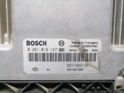 Автозапчастина б/у ебу контролер двигуна для renault clio iv life посилання на oem iam 237102213r  0281019147