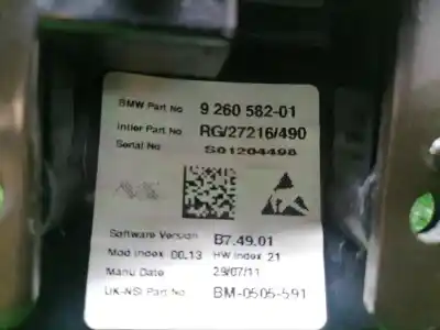 Peça sobressalente para automóvel em segunda mão quadrante por mini coupe (r58) cooper s referências oem iam 9260582  9260582