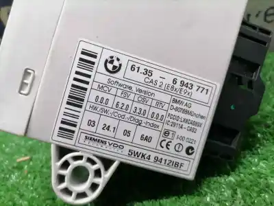 Second-hand car spare part electronic module for bmw serie 3 berlina (e90) 320d oem iam references 5wk49412ibf  6943771