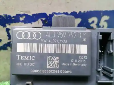 Second-hand car spare part central locking pump for audi q7 (4l) 3.0 v6 24v tdi oem iam references 4l0910793b  4l0959792b