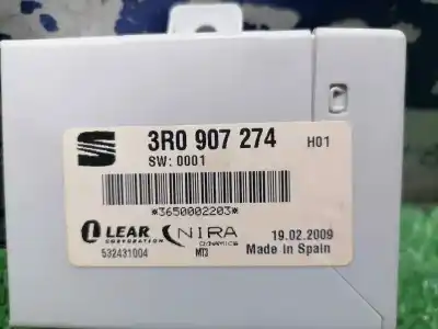 Second-hand car spare part electronic module for seat exeo berlina (3r2) reference oem iam references 3r0907274  3r0907274
