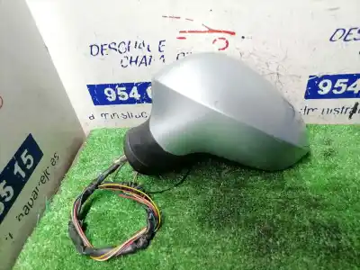 Peça sobressalente para automóvel em segunda mão espelho retrovisor esquerdo por seat exeo berlina (3r2) reference referências oem iam   