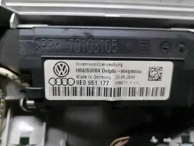 Second-hand car spare part interior light for seat exeo berlina (3r2) reference oem iam references 8e0951177  8e0951177