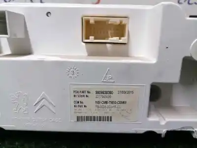 Peça sobressalente para automóvel em segunda mão quadrante por peugeot 308 active referências oem iam 9809838380  9809838380