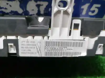 İkinci el araba yedek parçası enstrüman paneli için renault modus base authentique oem iam referansları p8200668077  p8200668077