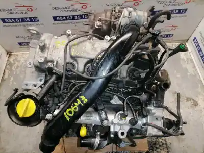 Second-hand car spare part complete engine for renault modus base authentique oem iam references d4fh786  d4fh786