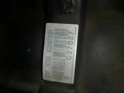 Second-hand car spare part complete engine for renault modus base authentique oem iam references d4fh786  d4fh786