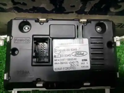Second-hand car spare part multifunction display for ford c-max edition oem iam references dm5t18b955bc  dm5t18b955bc
