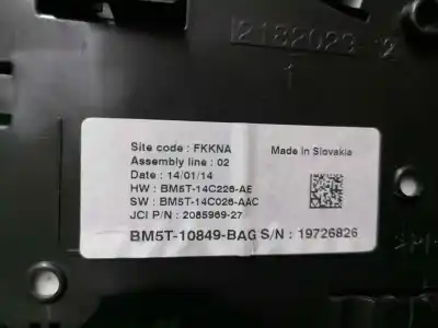 Second-hand car spare part dashboard for ford c-max edition oem iam references bm5t10849 bag  bm5t10849 bag