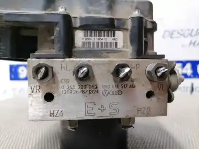 Peça sobressalente para automóvel em segunda mão abs por audi a1 sportback (8xa) ambition referências oem iam 0265239062 6r0614517am 6r0907379bb