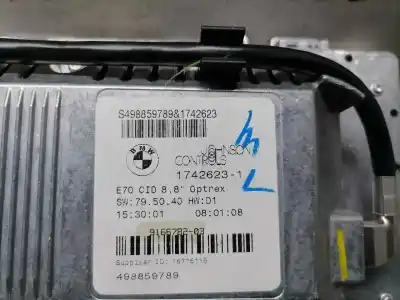 Tweedehands auto-onderdeel multifunctioneel display voor bmw x5 (e70) 3.0sd oem iam-referenties 17426231  916678203