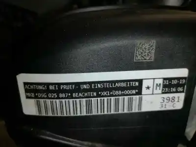 Recambio de automóvil de segunda mano de motor completo para seat ibiza (kj1) reference referencias oem iam dsg  dsg