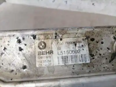 Second-hand car spare part engine oil cooler for bmw x5 (e70) 3.0sd oem iam references l5150002  7553389