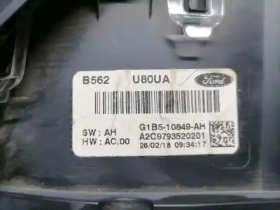 Second-hand car spare part dashboard for ford ka+ ultimate oem iam references a2c9793520201  g1b510849ah