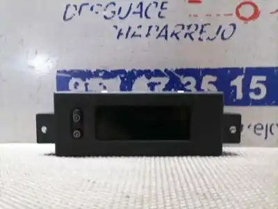 Peça sobressalente para automóvel em segunda mão display gps / multimídia por opel meriva cosmo referências oem iam 009164455