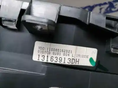 Peça sobressalente para automóvel em segunda mão quadrante por opel meriva cosmo referências oem iam 13163913dh  13163913dh