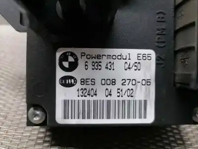 Second-hand car spare part glow plug for bmw serie 7 (e65/e66) 730d oem iam references 6935431  6935431