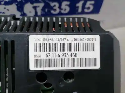 Peça sobressalente para automóvel em segunda mão quadrante por bmw serie 7 (e65/e66) 730d referências oem iam 62116933460  62116933460
