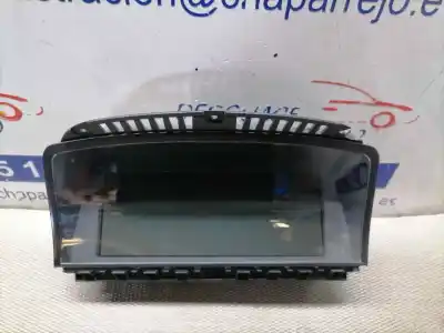 Peça sobressalente para automóvel em segunda mão display gps / multimídia por bmw serie 7 (e65/e66) 730d referências oem iam 65826931556