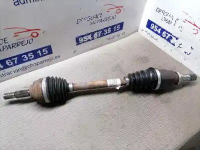 Peça sobressalente para automóvel em segunda mão transmissão dianteira esquerda por renault clio iii imusic confort dynamique referências oem iam 8200618501