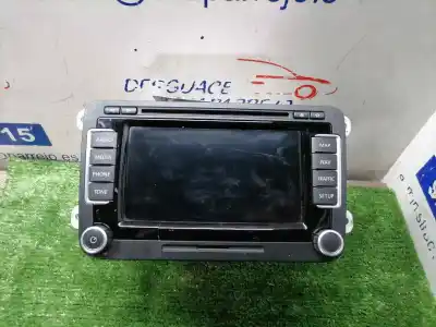 Second-hand car spare part audio system / radio cd for volkswagen tiguan (5n1) r-line oem iam references 1t0035680p  1t0035680p