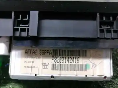 Second-hand car spare part multifunction display for renault scenic rx4 (ja0) 1.9 dci diesel cat oem iam references p8200142416  p8200142416