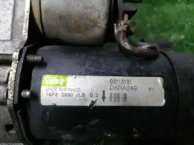 Second-hand car spare part starter motor for opel corsa c blue line oem iam references d6ra249  09115191