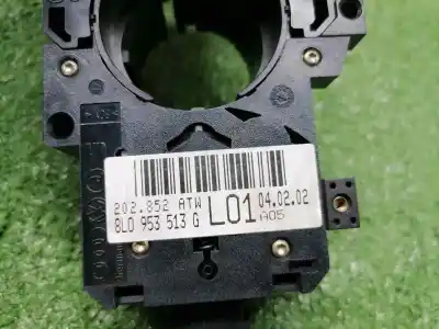 Peça sobressalente para automóvel em segunda mão comandos do volante por audi a3 (8l) 1.9 tdi ambiente referências oem iam 4b0953503f  8l0953513g